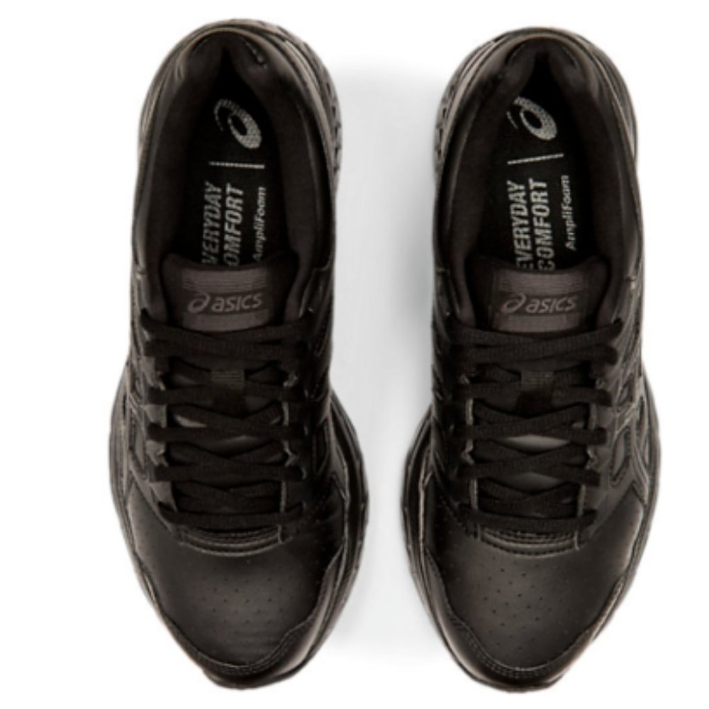 Asics Women Shoes Walker Gel Contend 5 Ortholite Amplifoam Black Size 7.5